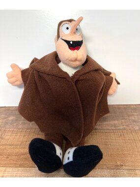 Count Dracula Plush Toy With Brown Cloak & Black Shoes  Soft Polyester Material